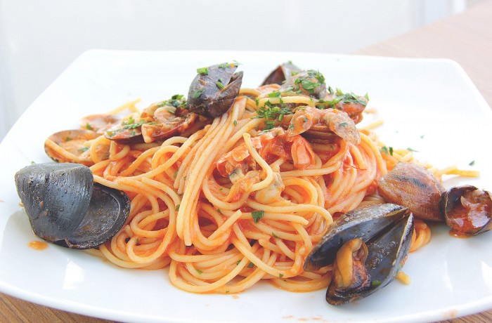 spaghetti cozze